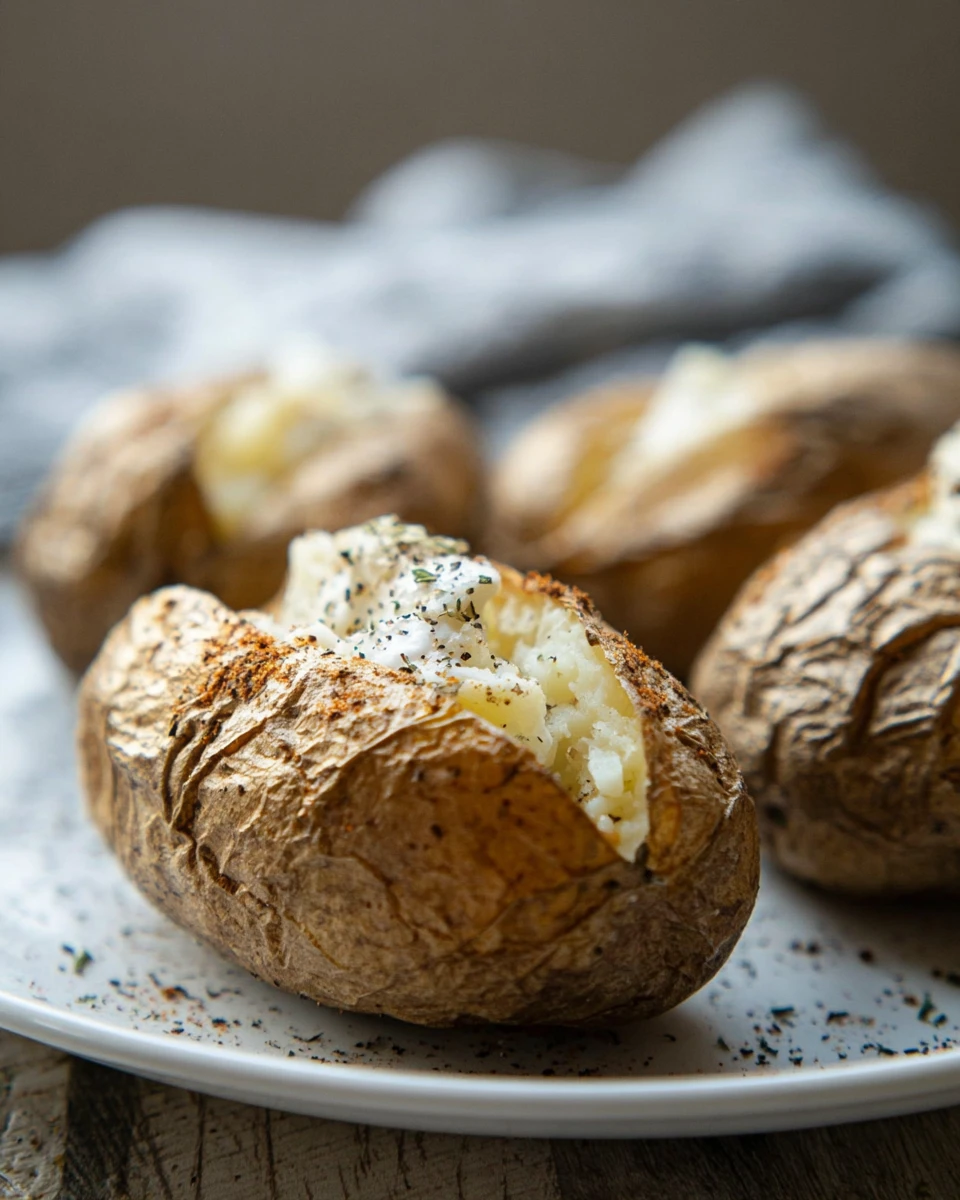 Air Fryer Baked Potatoes 5 Air Fryer Baked Potatoes