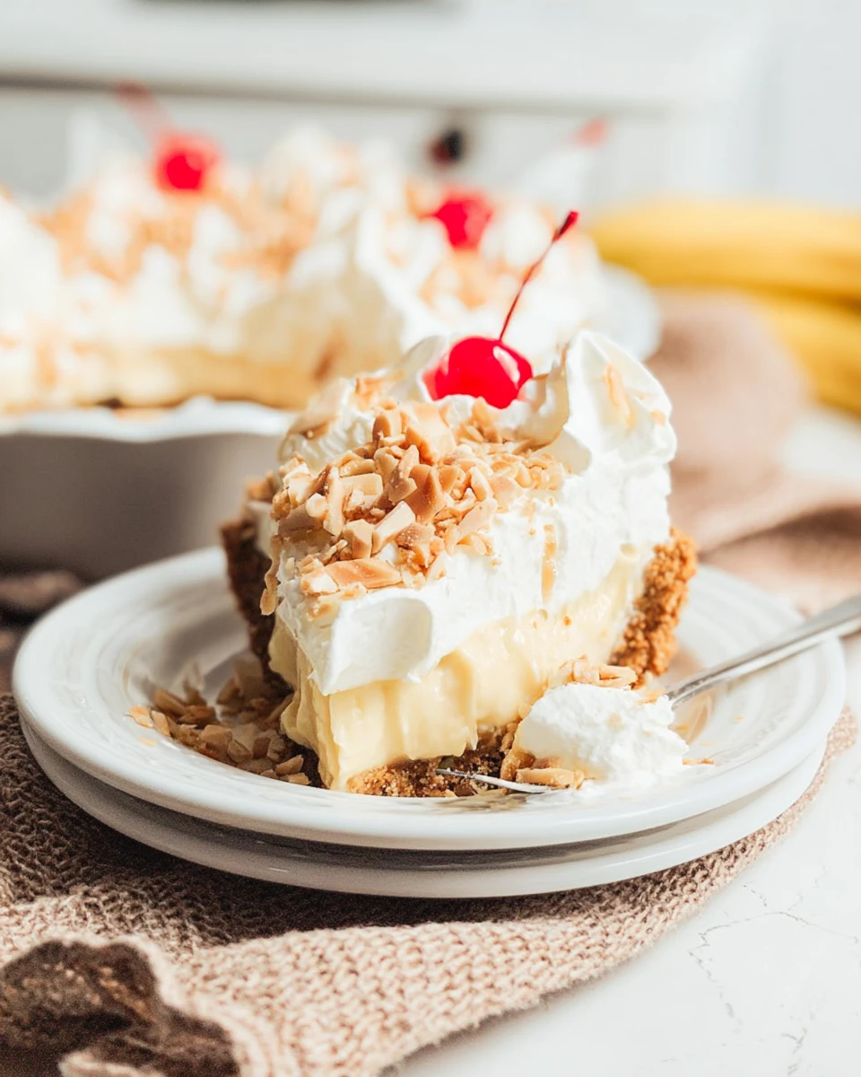 Amaretto Cream Pie 5 Amaretto Cream Pie