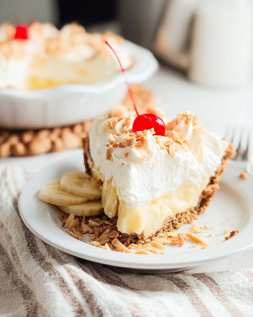 Amaretto Cream Pie 6 Amaretto Cream Pie