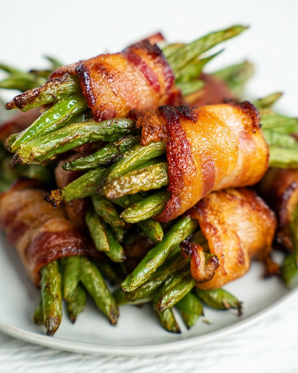 Bacon Wrapped Green Beans 6 Bacon Wrapped Green Beans