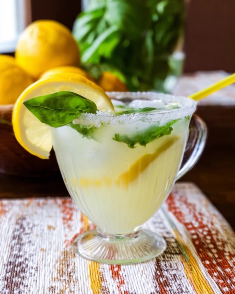 Basil Lemonade