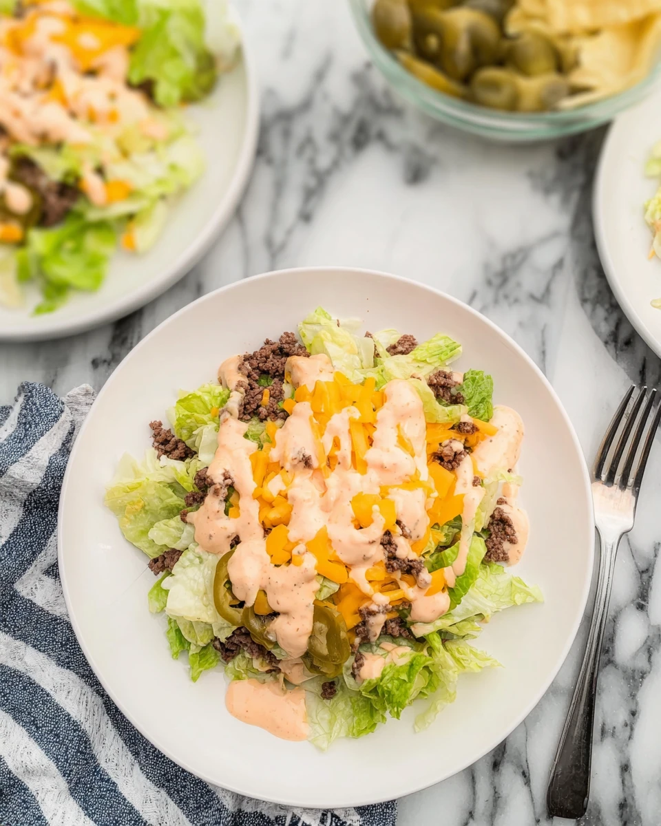 Big Mac Salad 5 Big Mac Salad