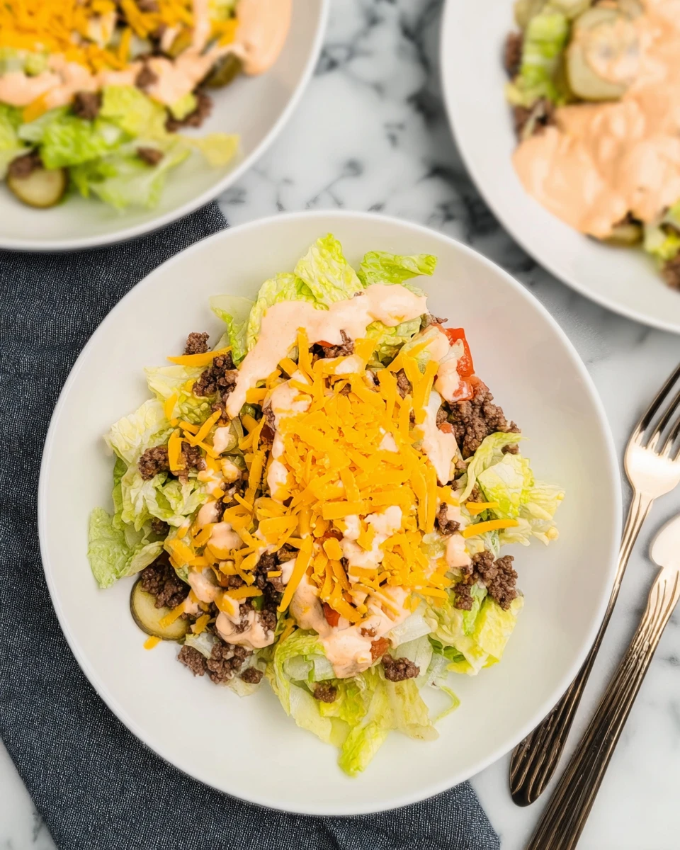 Big Mac Salad 6 Big Mac Salad