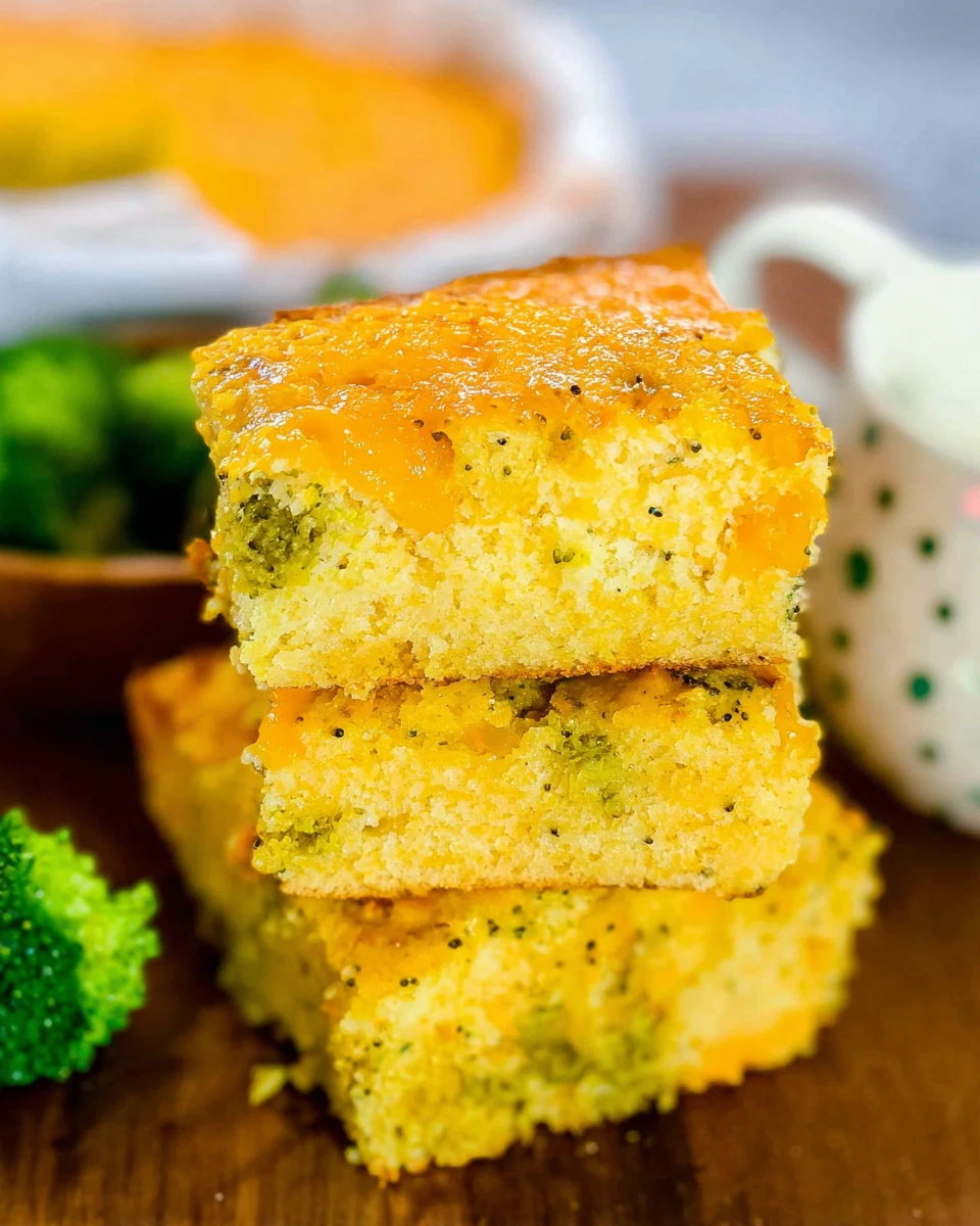 Broccoli Cheese Cornbread 5 Broccoli Cheese Cornbread