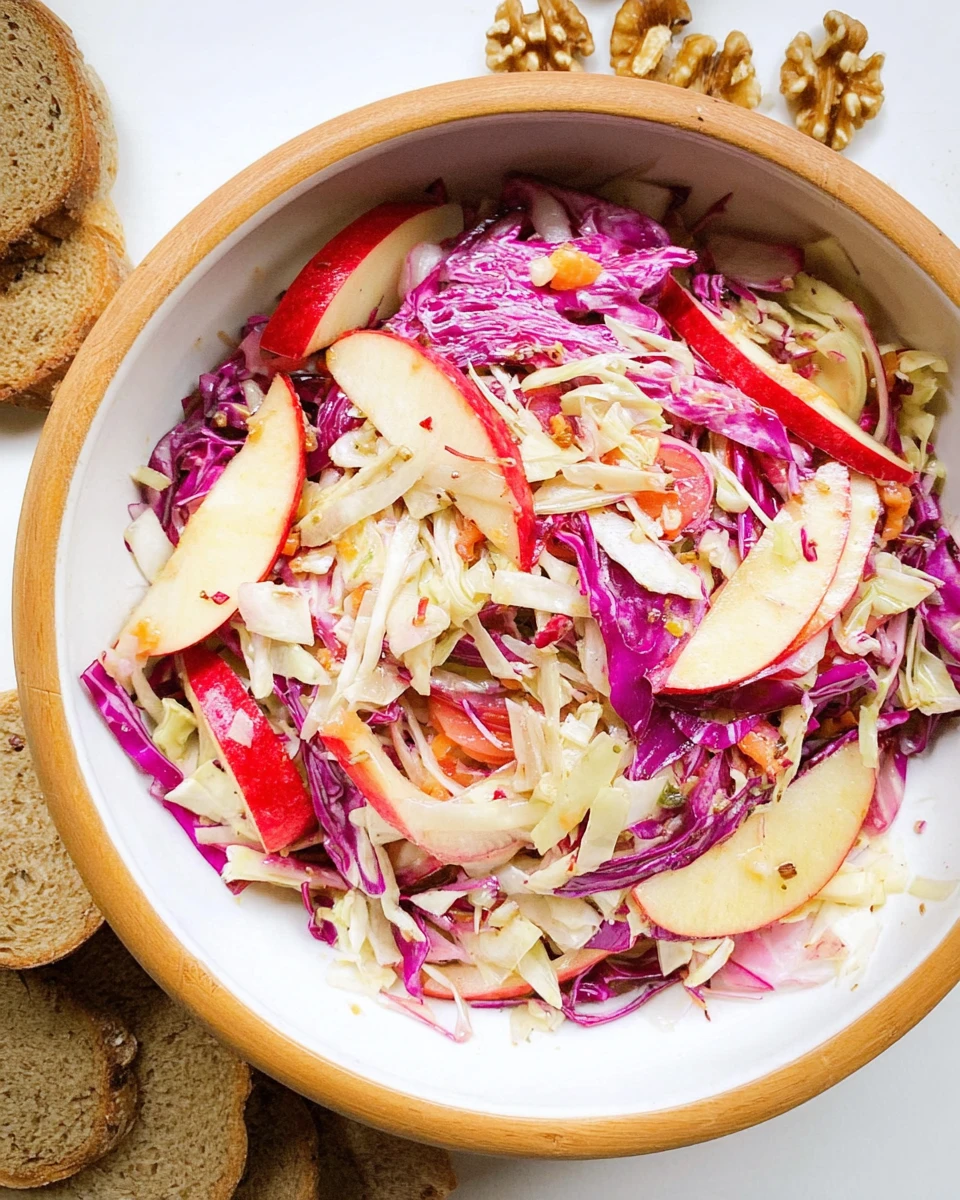 Cabbage Apple Salad 5 Cabbage Apple Salad