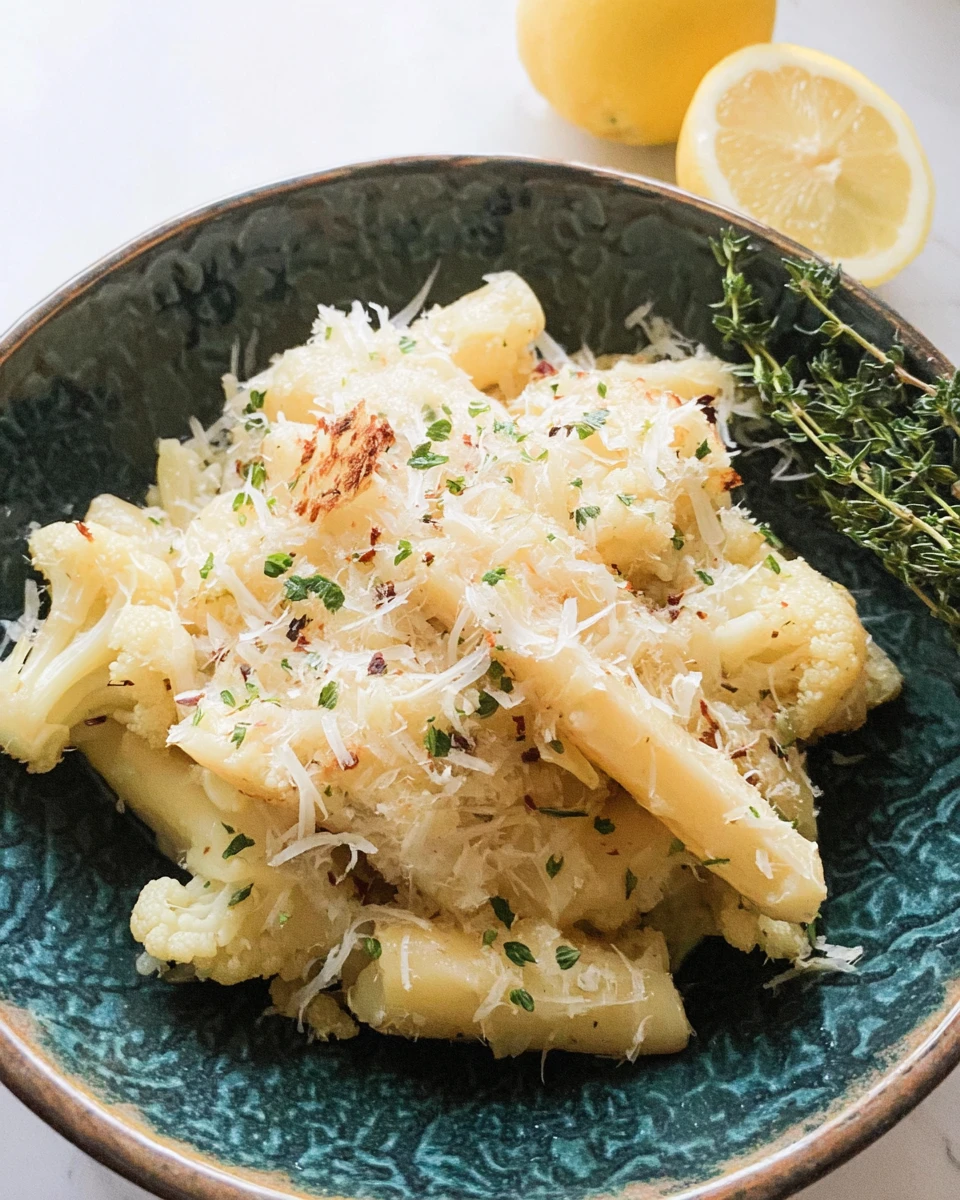 Cauliflower Pasta 6 Cauliflower Pasta