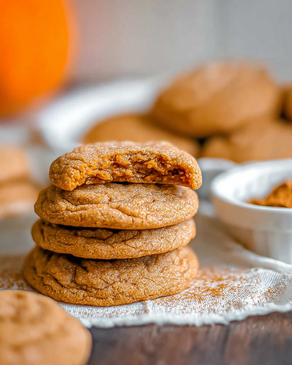 Chewy Pumpkin Cookies 6 Chewy Pumpkin Cookies