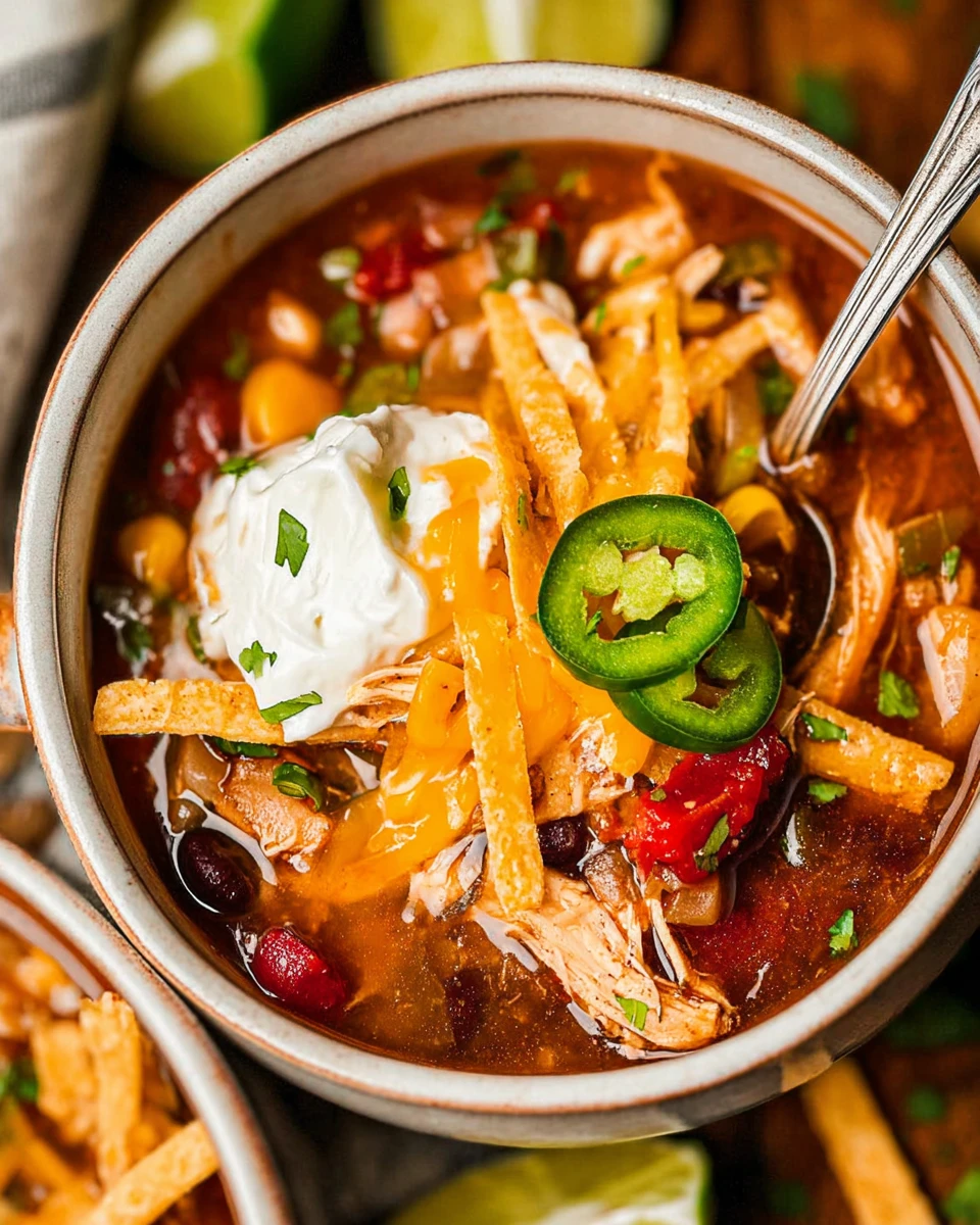 Chicken Tortilla Soup 5 Chicken Tortilla Soup