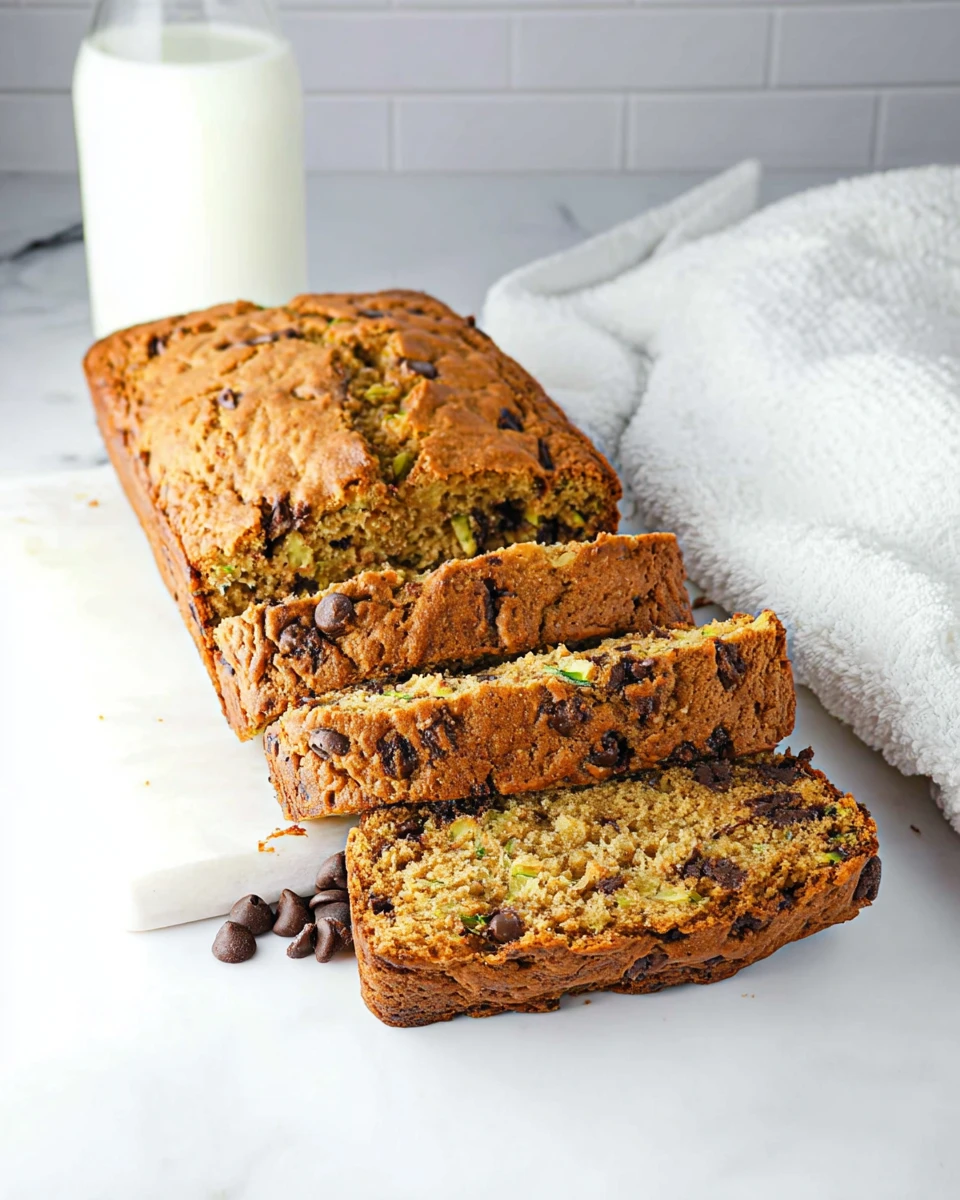 Chocolate Chip Zucchini Bread 6 Chocolate Chip Zucchini Bread