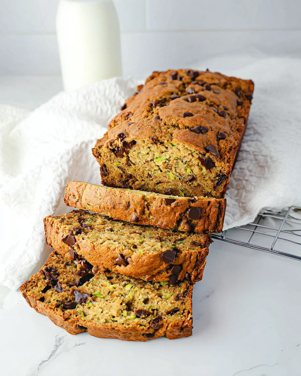 Chocolate Chip Zucchini Bread 7 Chocolate Chip Zucchini Bread