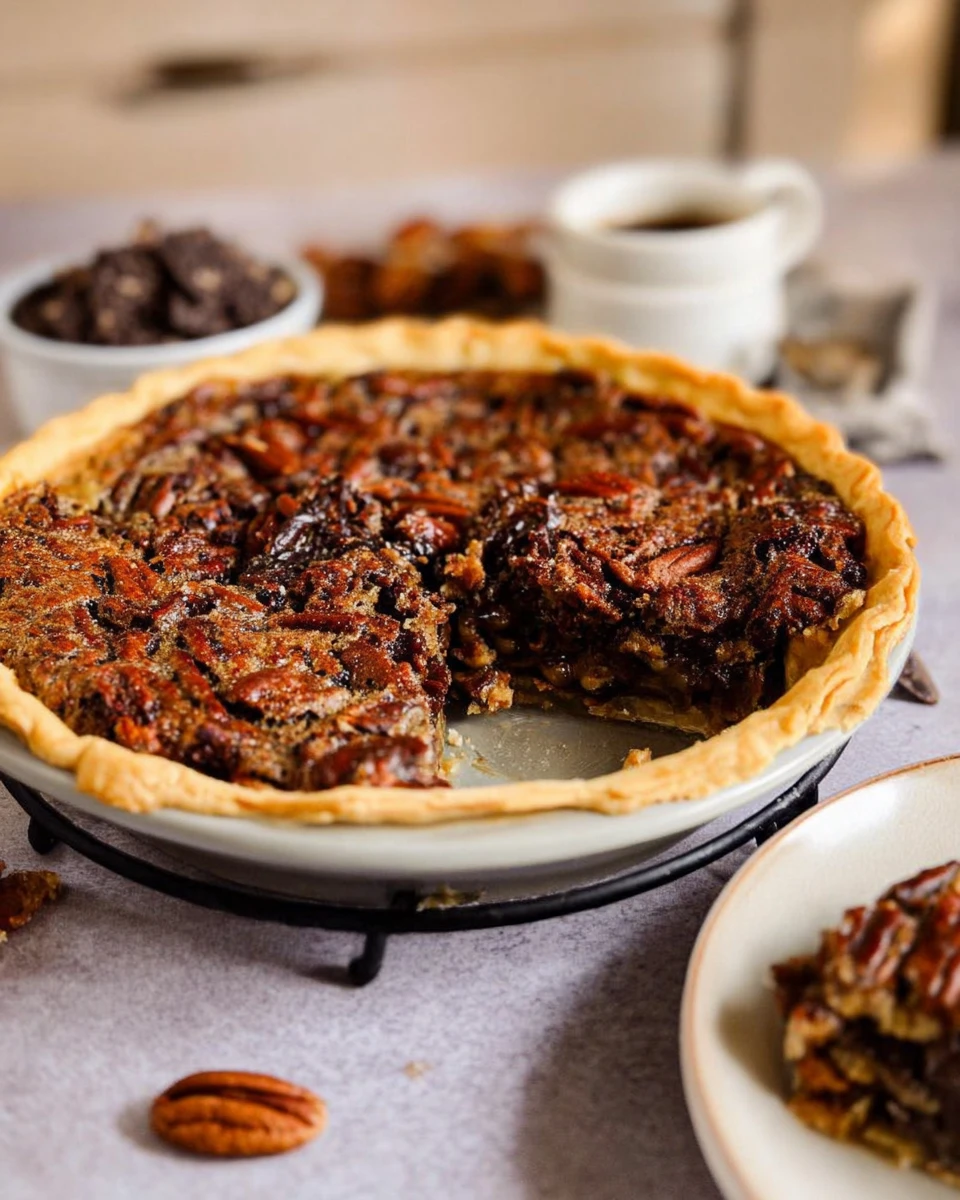 Chocolate Chunk Pecan Pie 5 Chocolate Chunk Pecan Pie