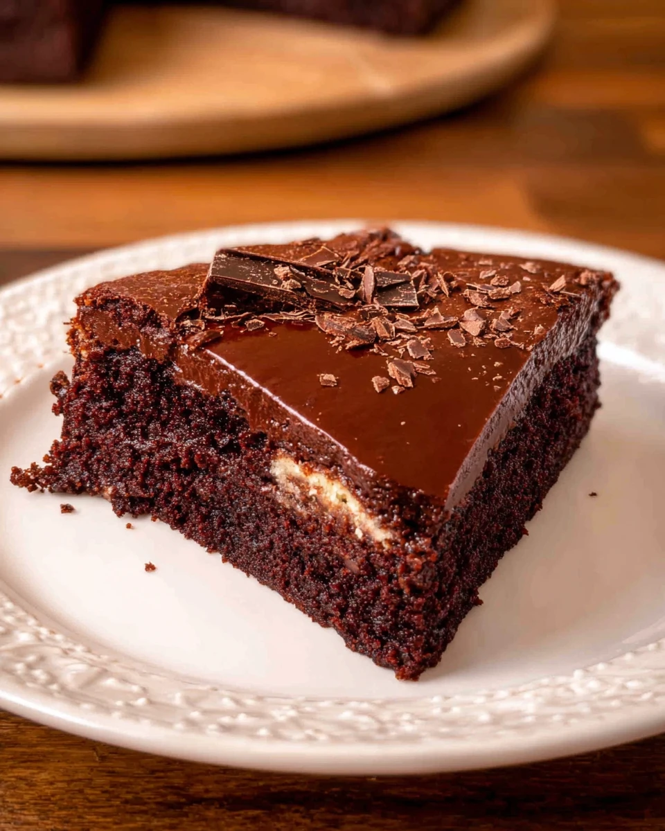 Chocolate Gooey Butter Cake 6 Chocolate Gooey Butter Cake