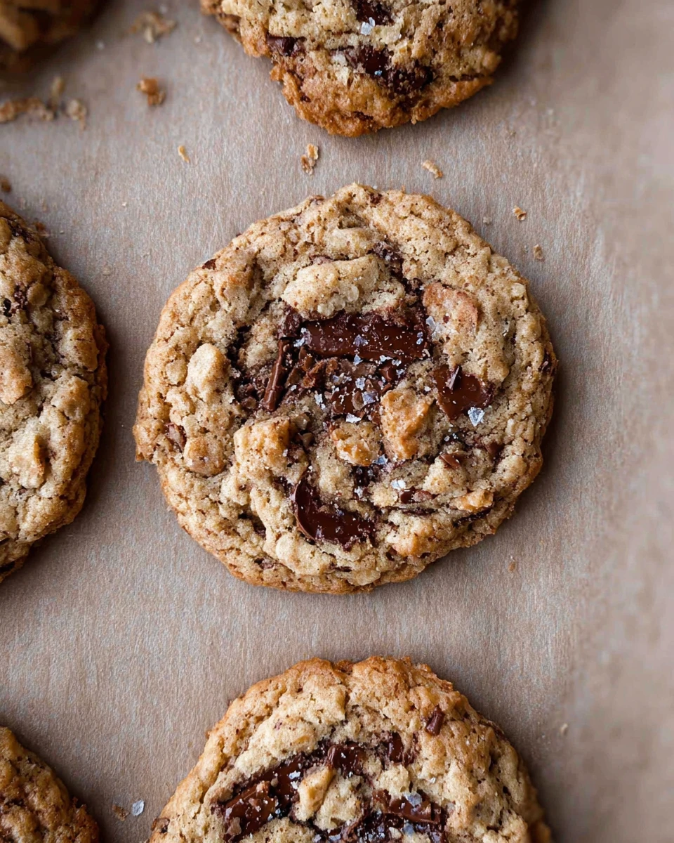 Chocolate Oatmeal Cookies With Toffee 7 Chocolate Oatmeal Cookies With Toffee