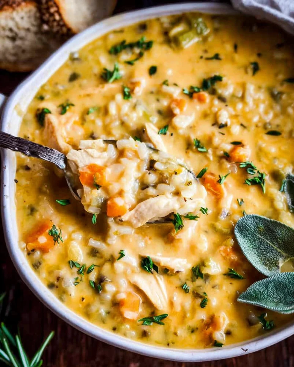 Creamy Turkey Rice Soup 7 Creamy Turkey Rice Soup