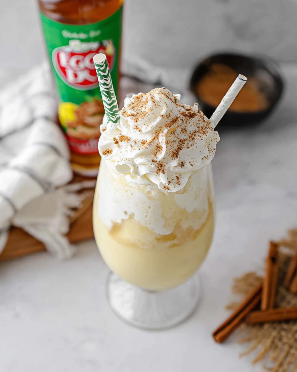 Eggnog Floats 5 Eggnog Floats
