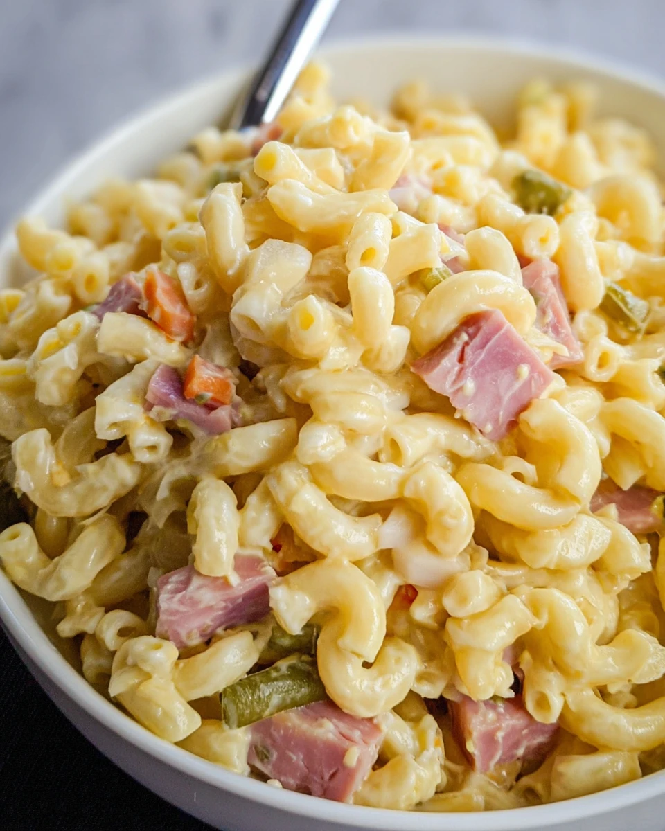 Ensalada De Coditos Con Jamon 6 Ensalada De Coditos Con Jamon