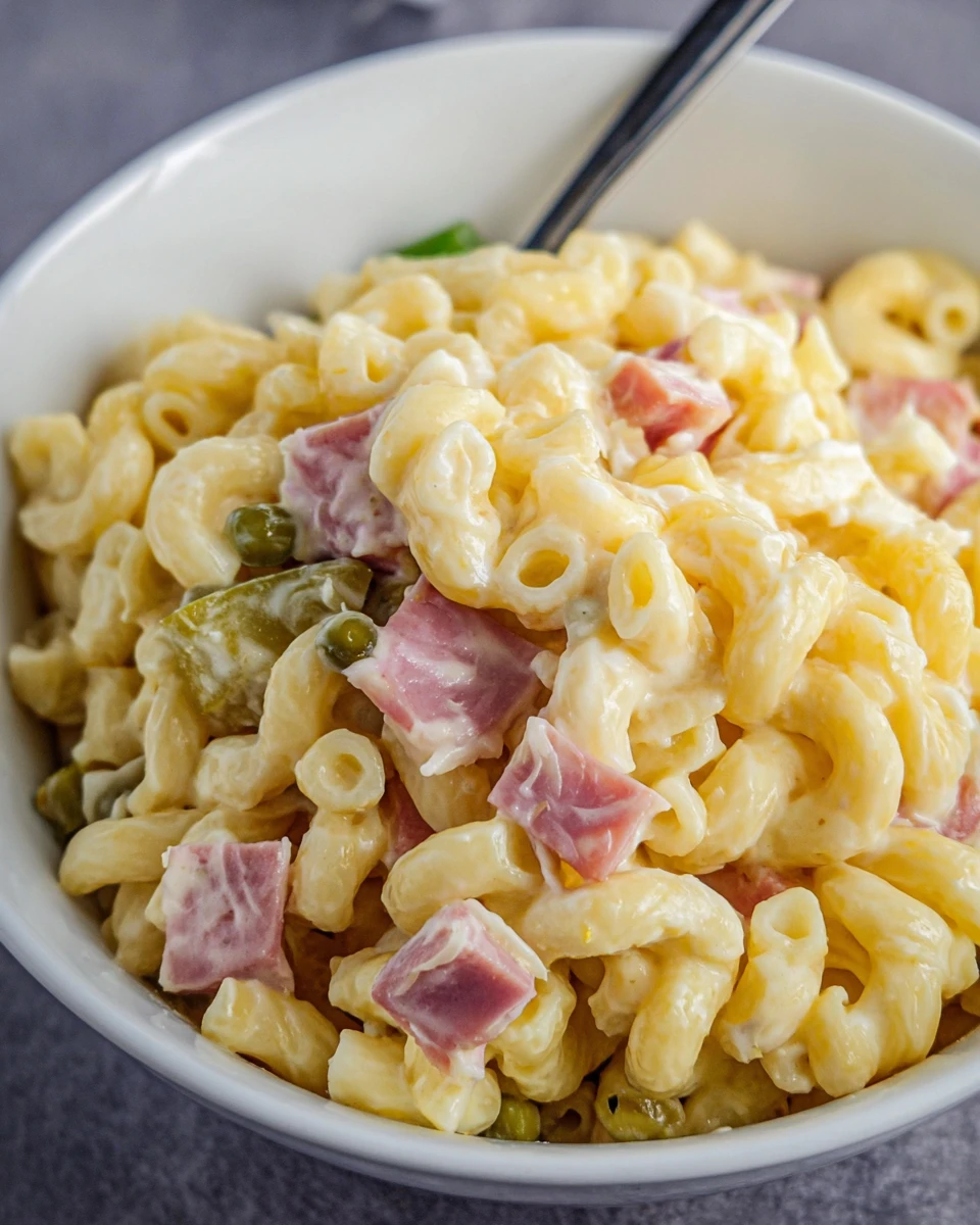 Ensalada De Coditos Con Jamon 7 Ensalada De Coditos Con Jamon