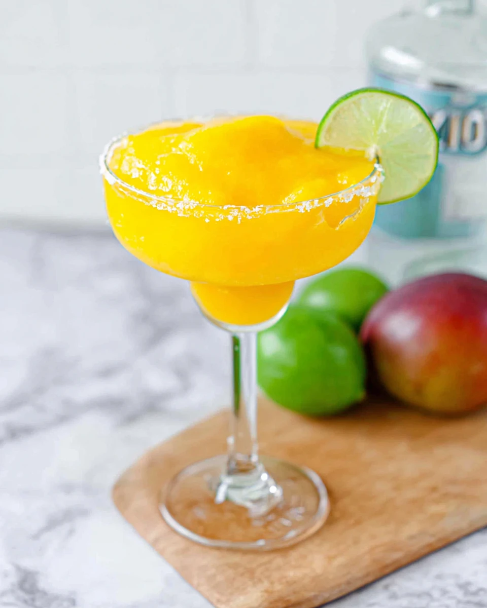 Frozen Mango Margarita 6 Frozen Mango Margarita