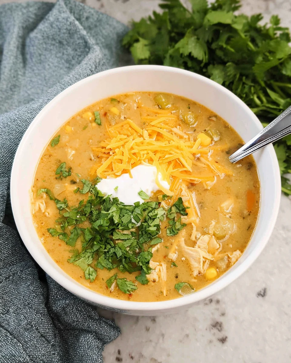 Green Chile Chicken Enchilada Soup 7 Green Chile Chicken Enchilada Soup