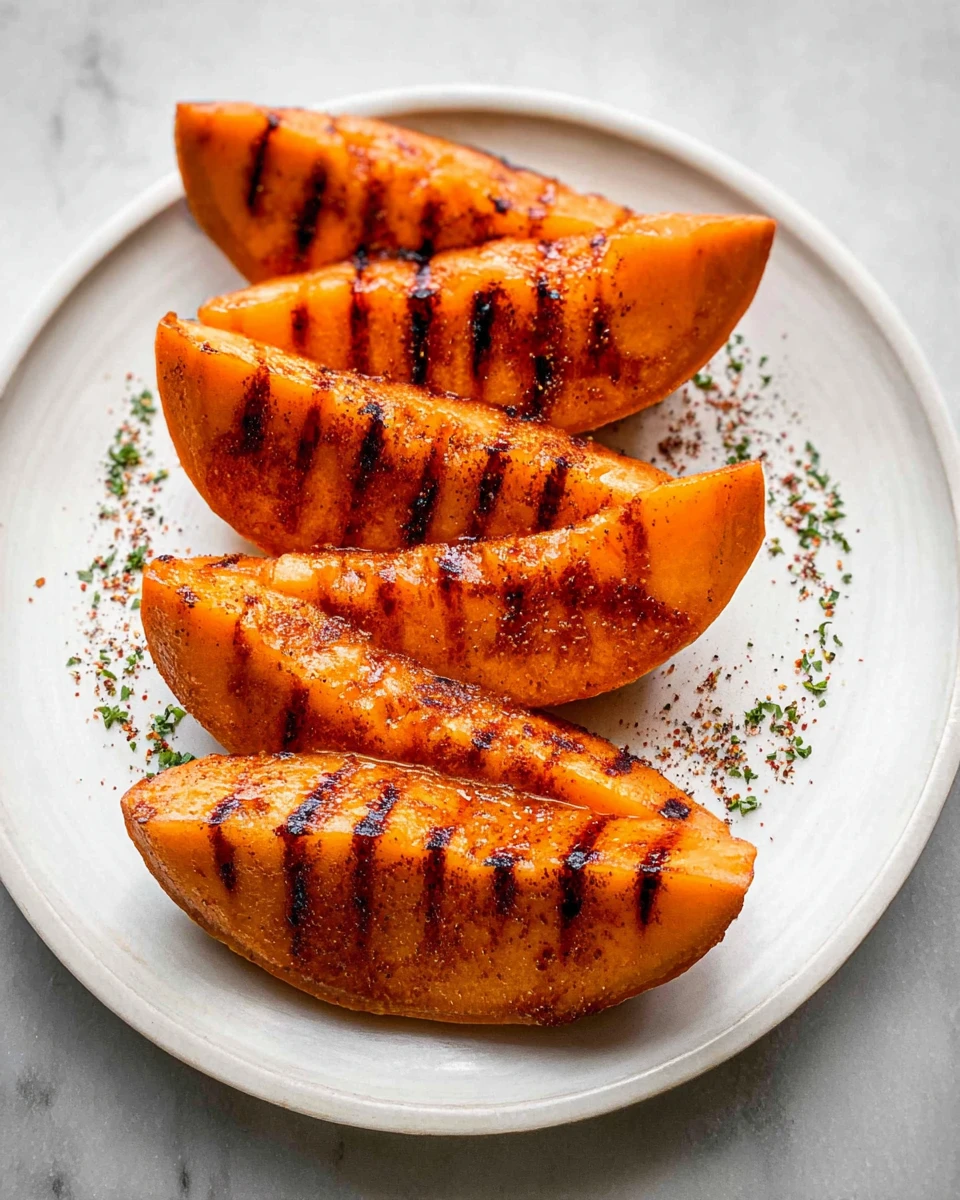 Grilled Cantaloupe 5 Grilled Cantaloupe