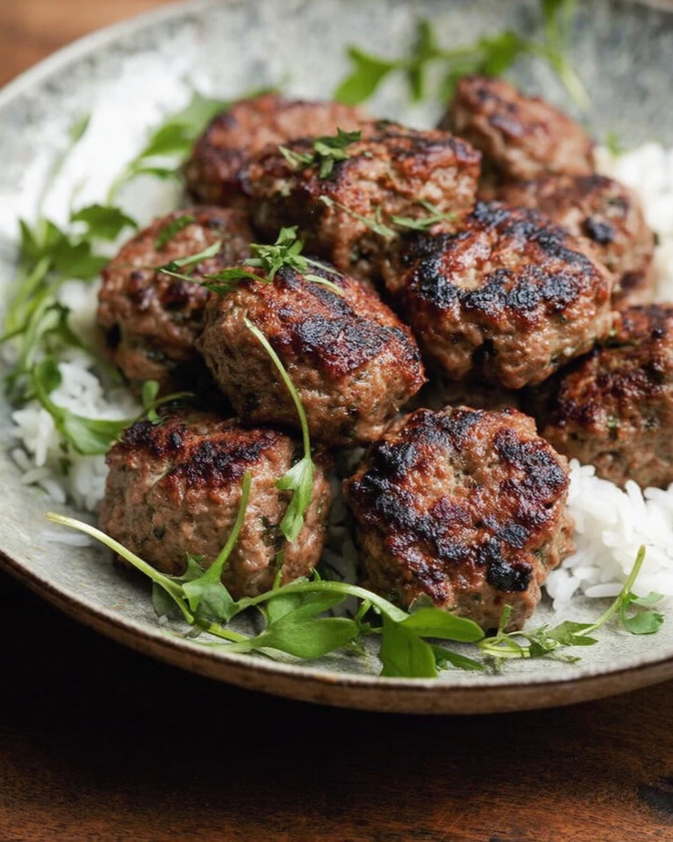 Juicy Pan-Fried Ground Beef And Lamb Meatballs 7 Juicy Pan-Fried Ground Beef And Lamb Meatballs
