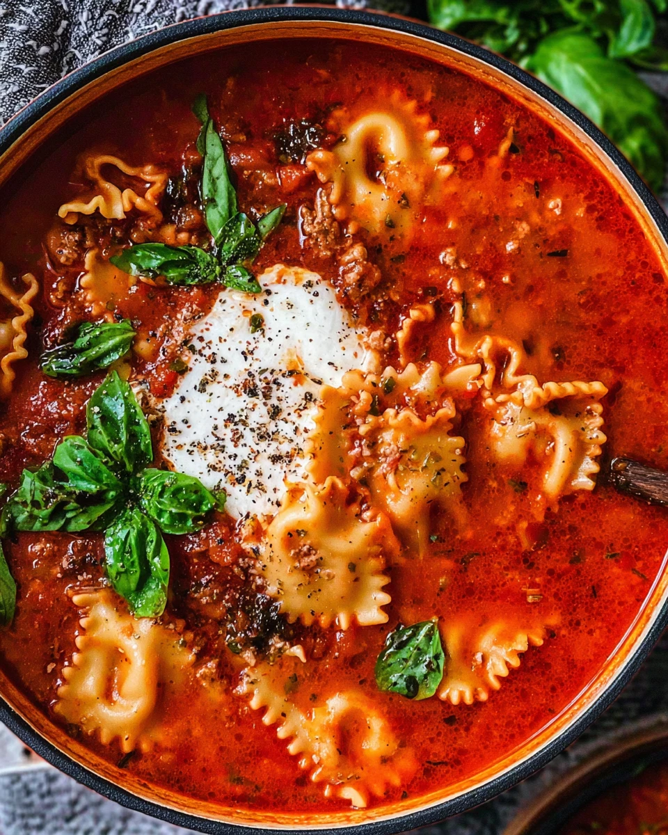 Lasagna Soup To End Them All 7 Lasagna Soup To End Them All
