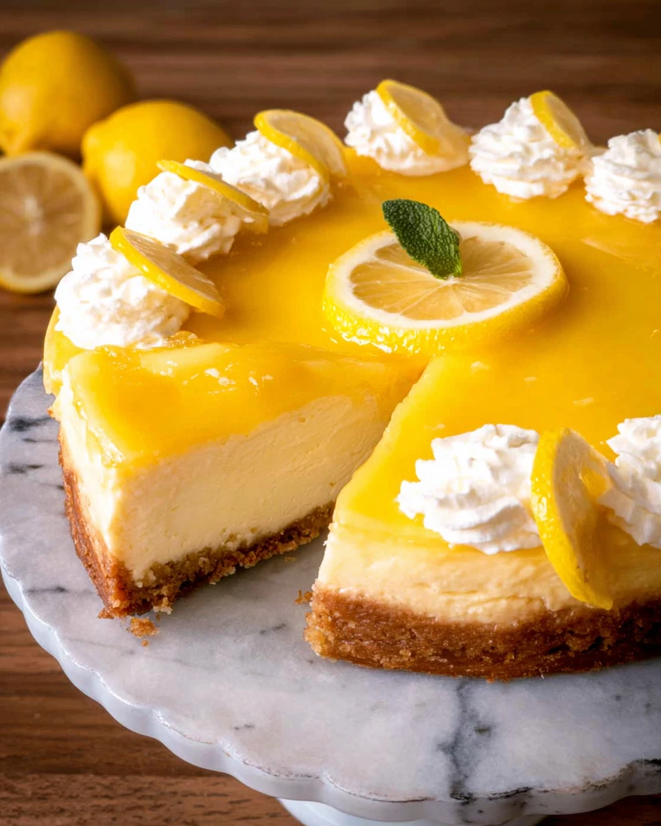 Lemon Cheesecake 7 Lemon Cheesecake