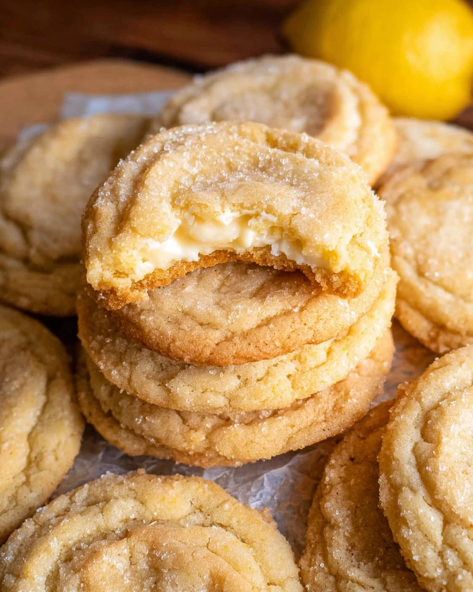 Lemon Cheesecake Cookies 5 Lemon Cheesecake Cookies