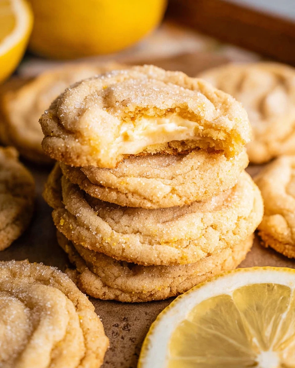 Lemon Cheesecake Cookies 7 Lemon Cheesecake Cookies