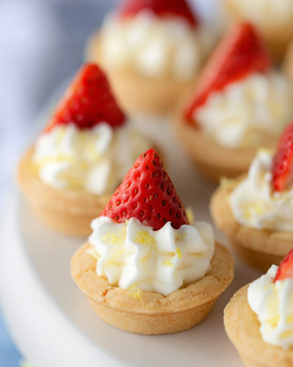 Lemon Cream Cookie Cups