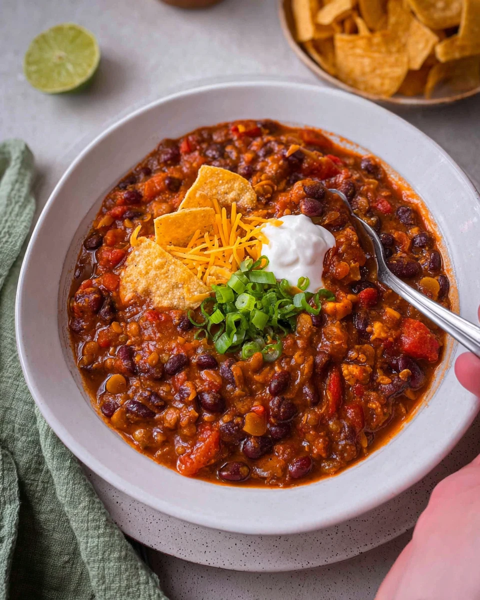 Lentil Chili 7 Lentil Chili