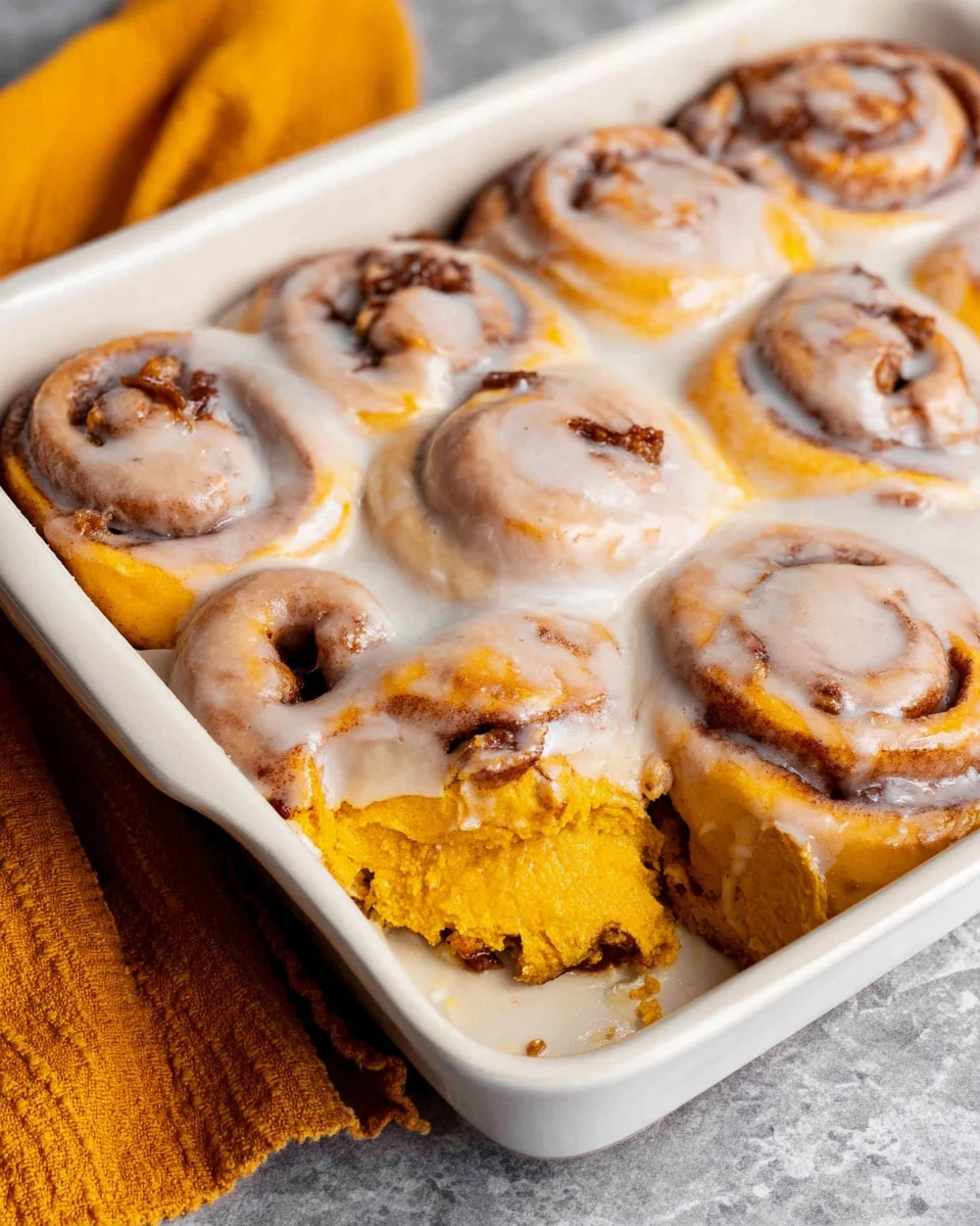 Pumpkin Cinnamon Rolls 5 Pumpkin Cinnamon Rolls
