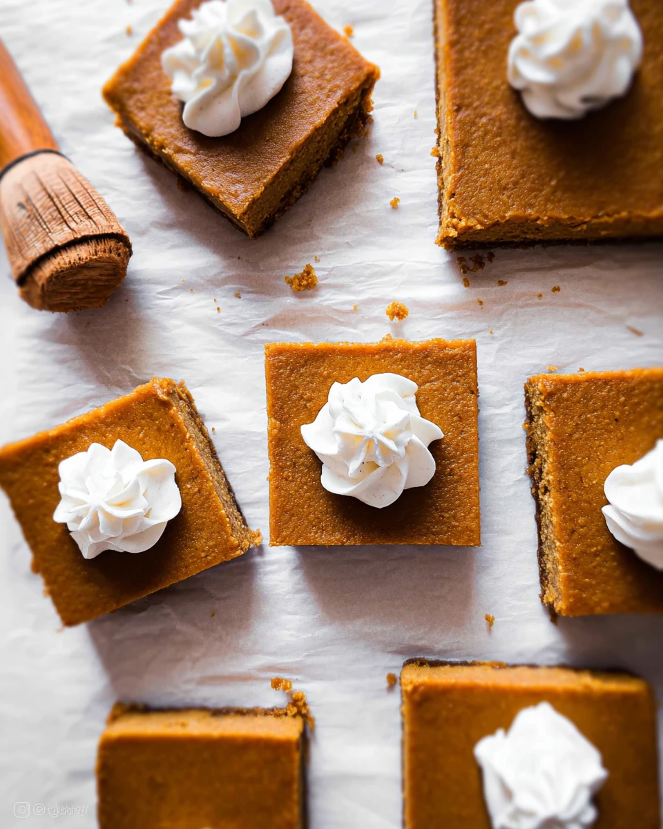 Pumpkin Pie Bars 6 Pumpkin Pie Bars