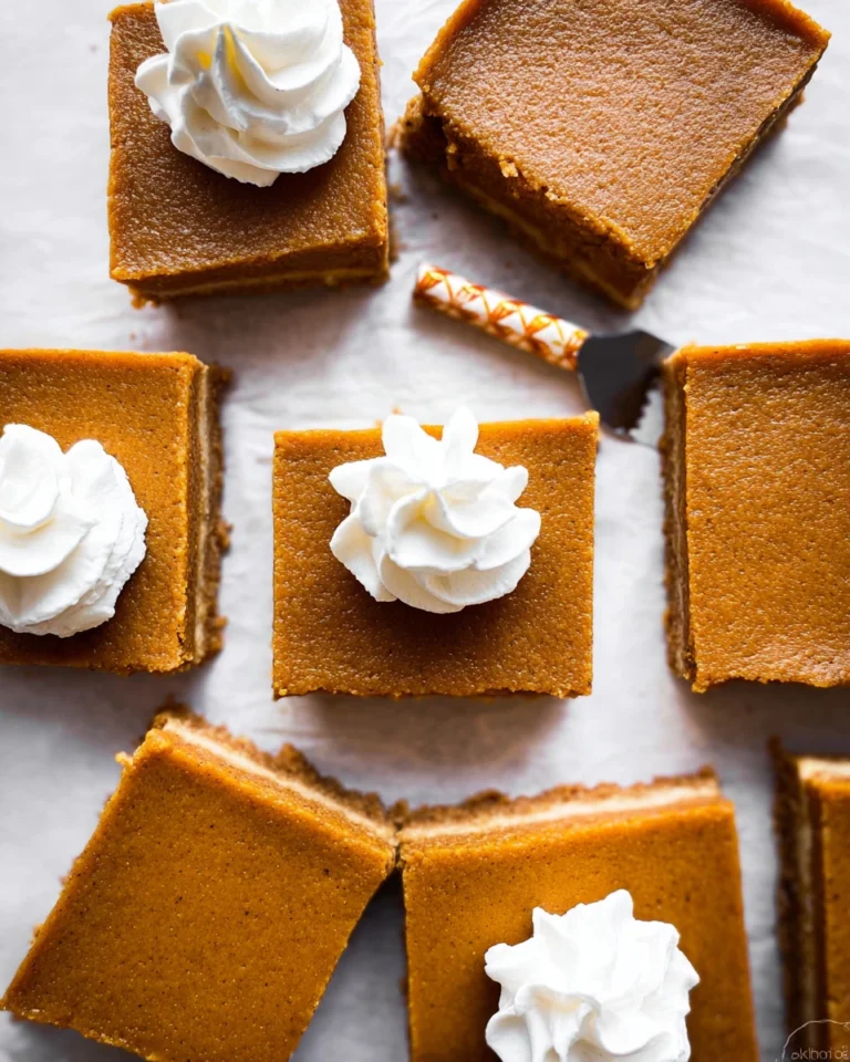Pumpkin Pie Bars 0 2025 09 18