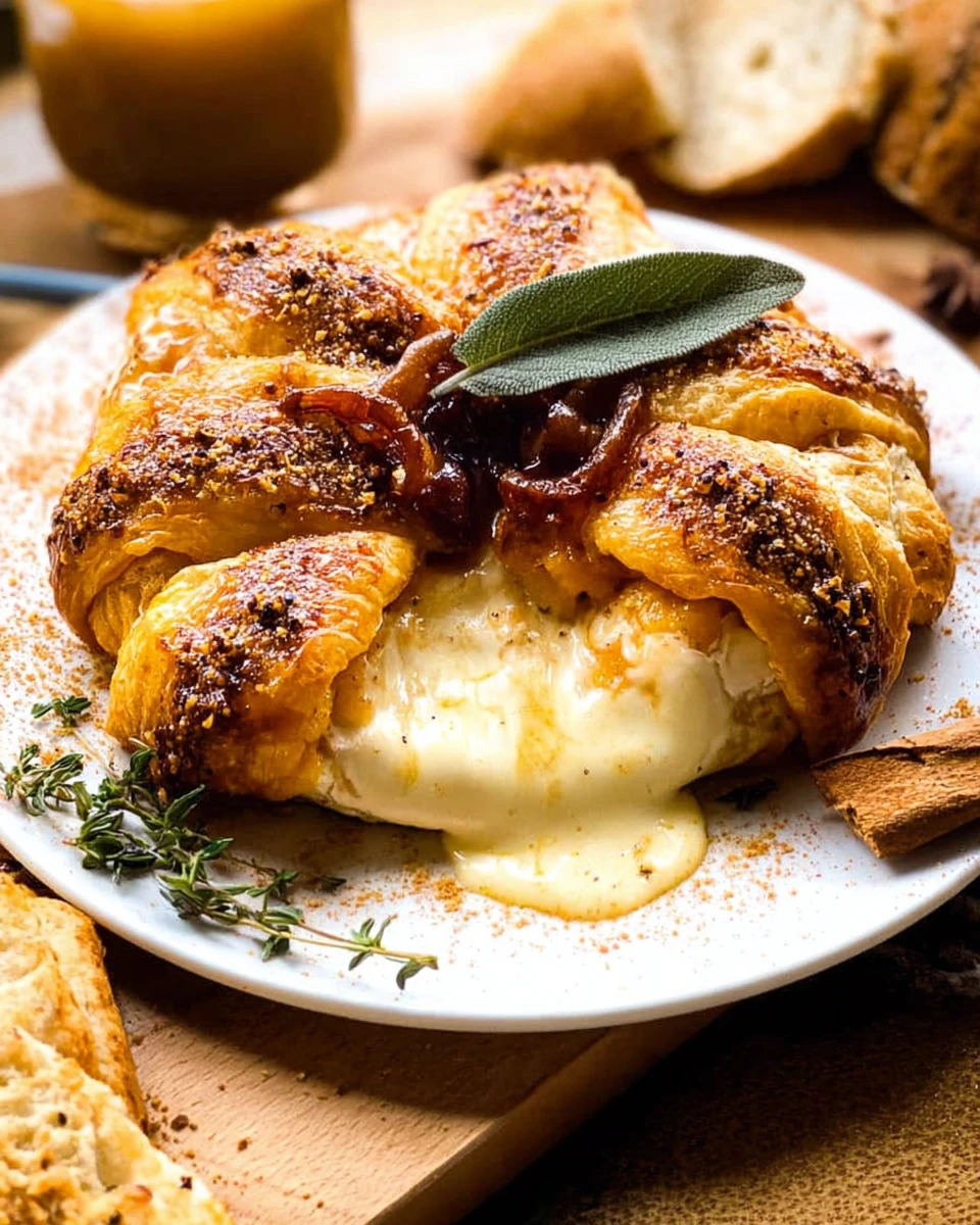 Pumpkin Puff Pastry Baked Brie 5 Pumpkin Puff Pastry Baked Brie
