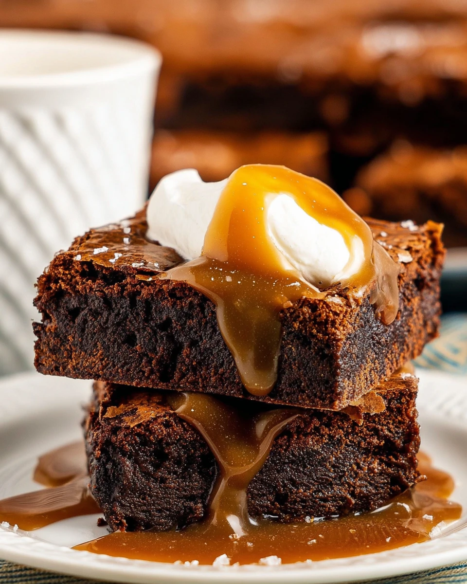 Salted Caramel Brownies 5 Salted Caramel Brownies