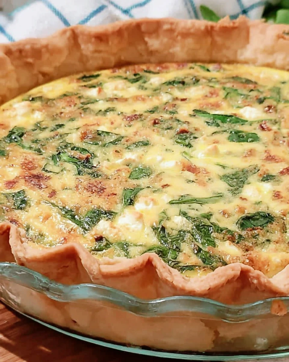 Spinach And Feta Quiche 5 Spinach And Feta Quiche