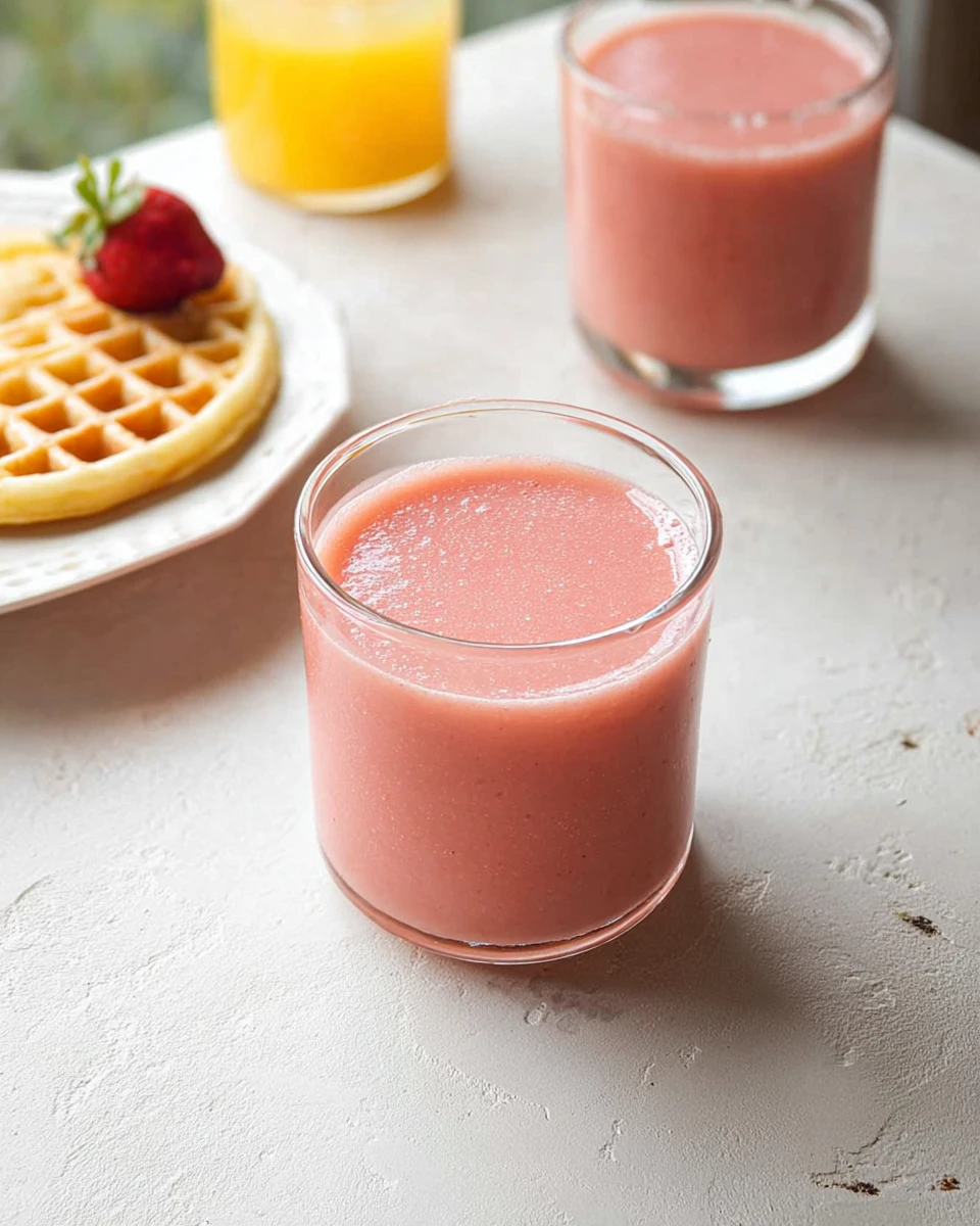 Strawberry Pineapple Smoothie 7 Strawberry Pineapple Smoothie