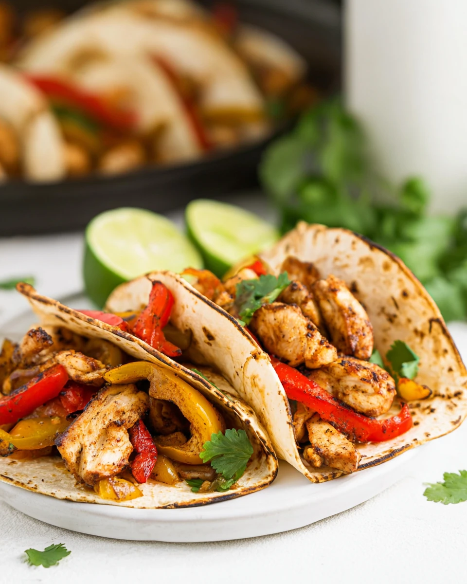 Air Fryer Chicken Fajitas