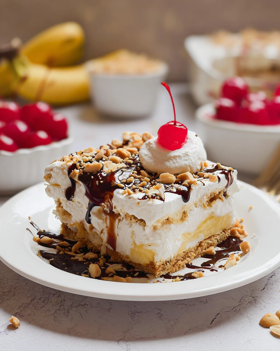 Banana Split Cake
