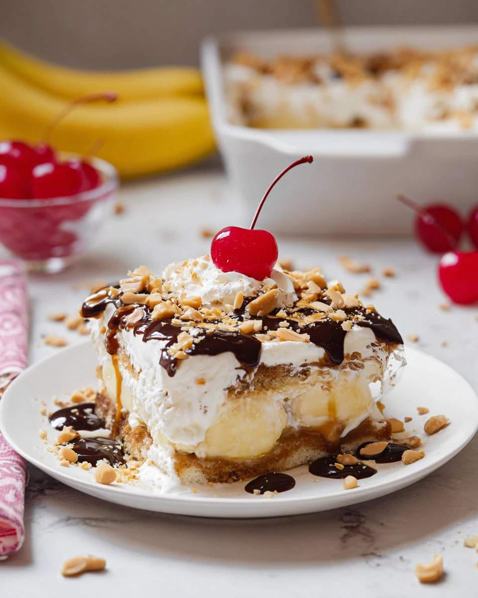 Banana Split Cake