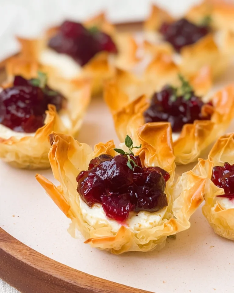 Brie And Cranberry Phyllo Cups 0 2025 10 28