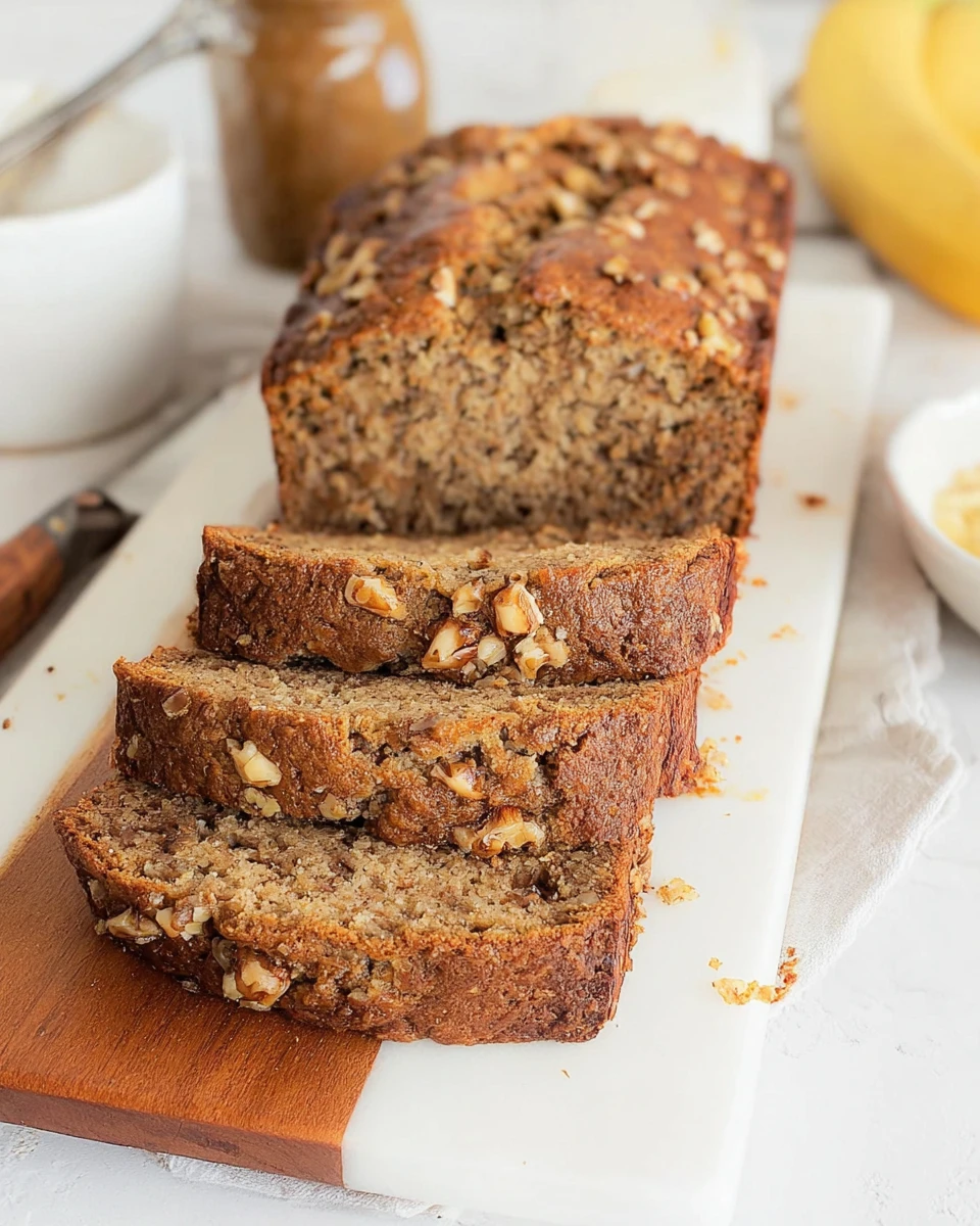 Brown Butter Banana Nut Bread