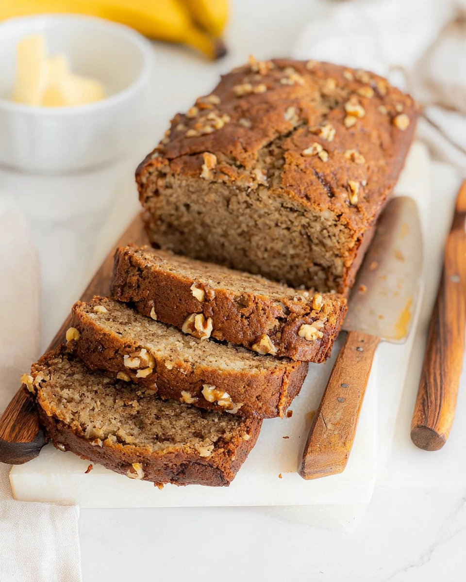 Brown Butter Banana Nut Bread