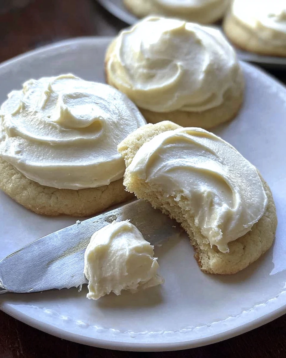 Buttermilk Cookies With Honey Buttercream Frosting