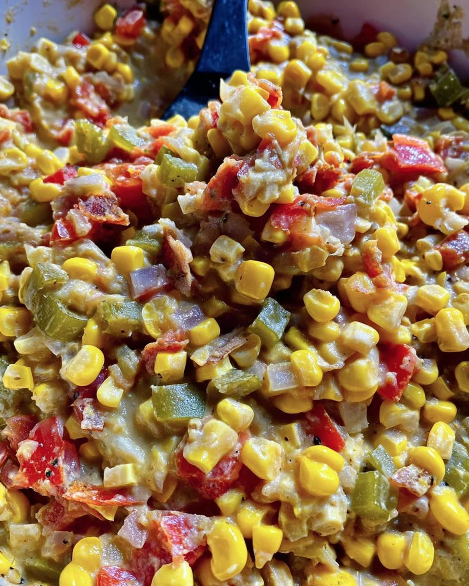 Cajun Corn Maque Choux 7 Cajun Corn Maque Choux