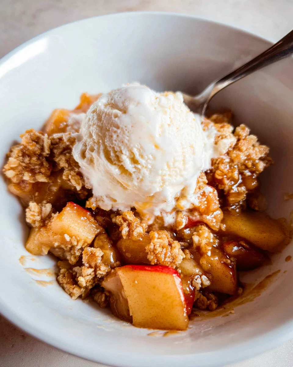 Caramelized Apple Crisp