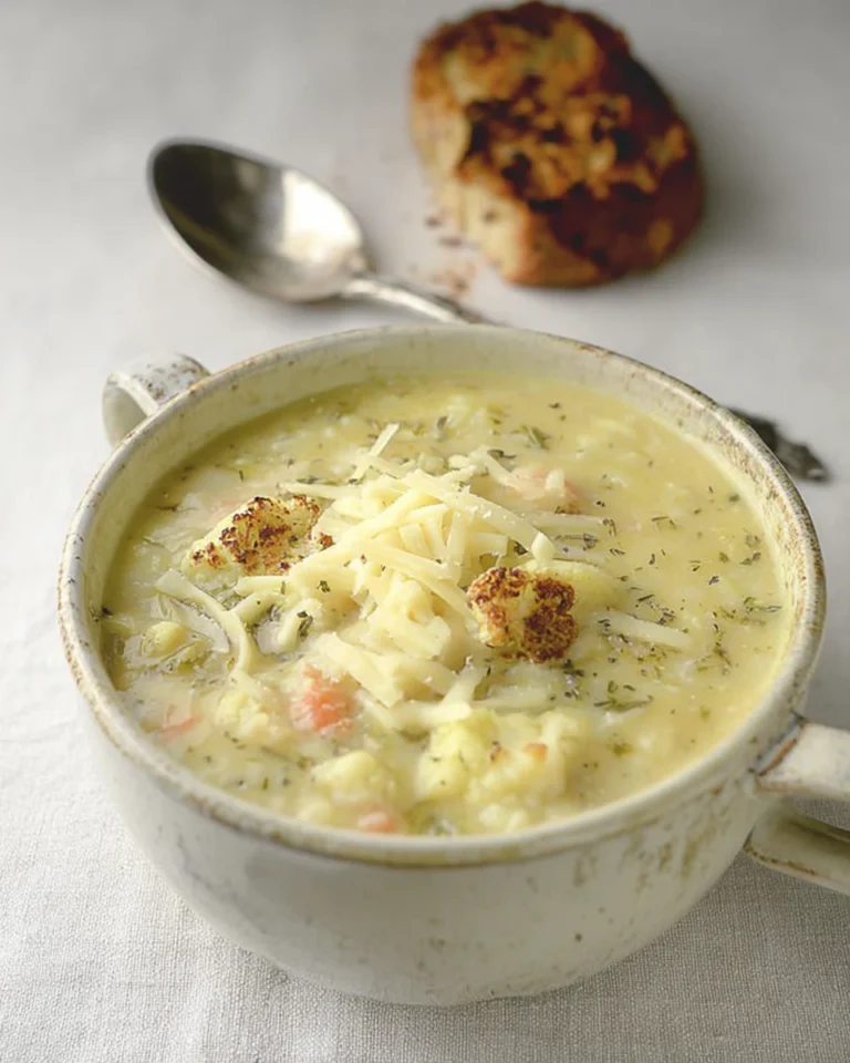 Cheddar Cauliflower And Roasted Garlic Soup 0 2025 10 10