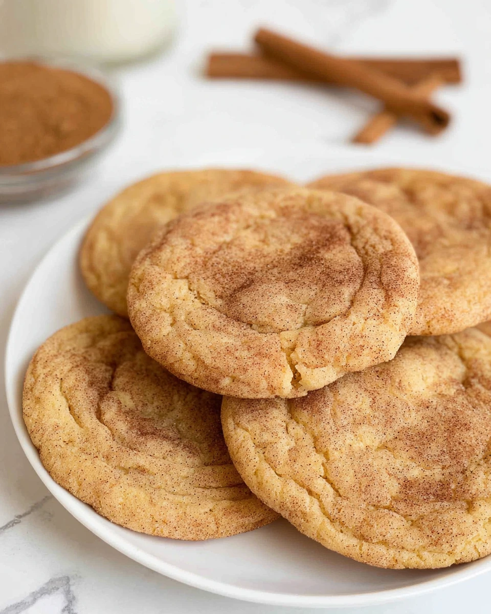 Classic Snickerdoodle Cookies