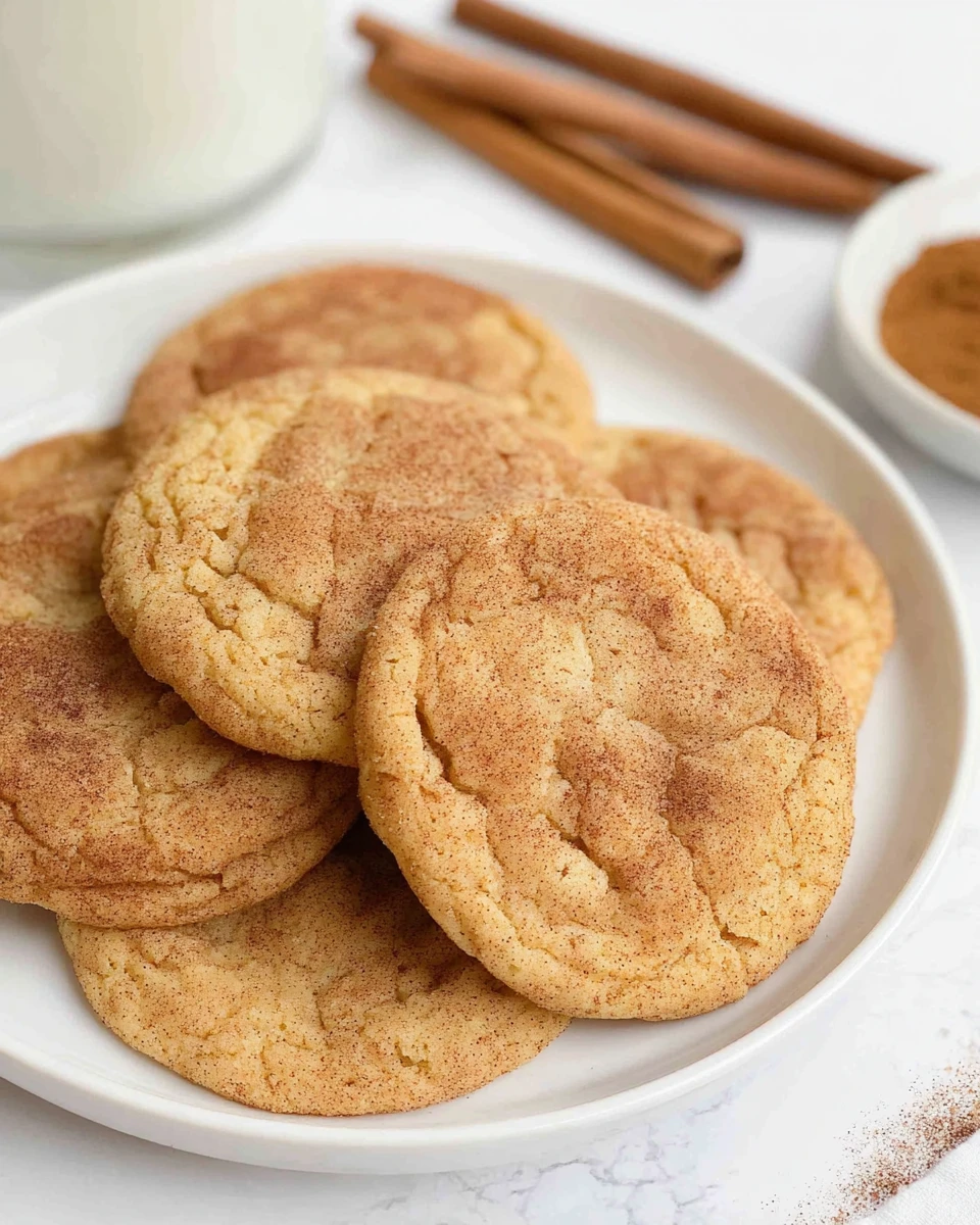 Classic Snickerdoodle Cookies
